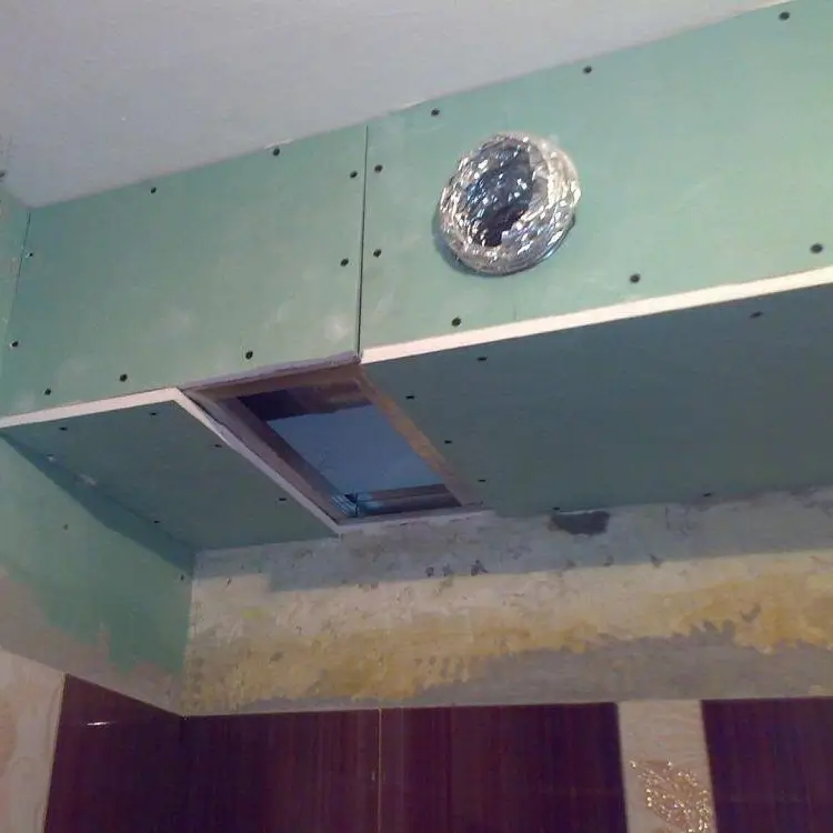 Гипсокартон для вентиляции